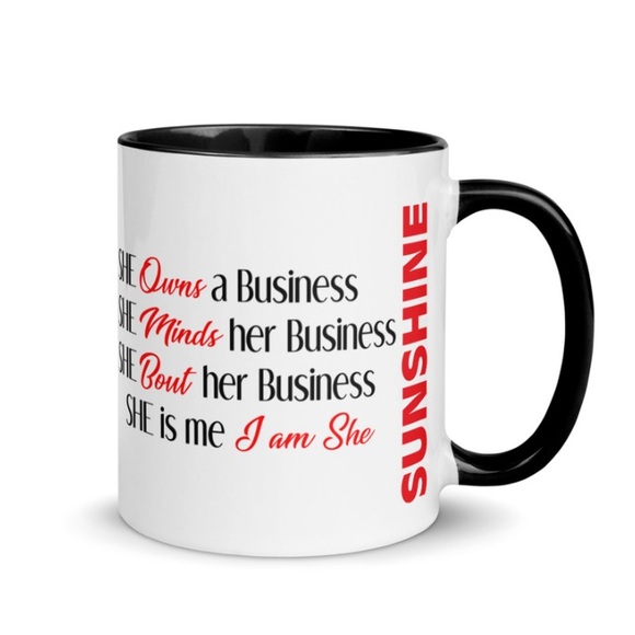 Custom “I am SHE” Graphic Mug-Black - Picture 9 of 9